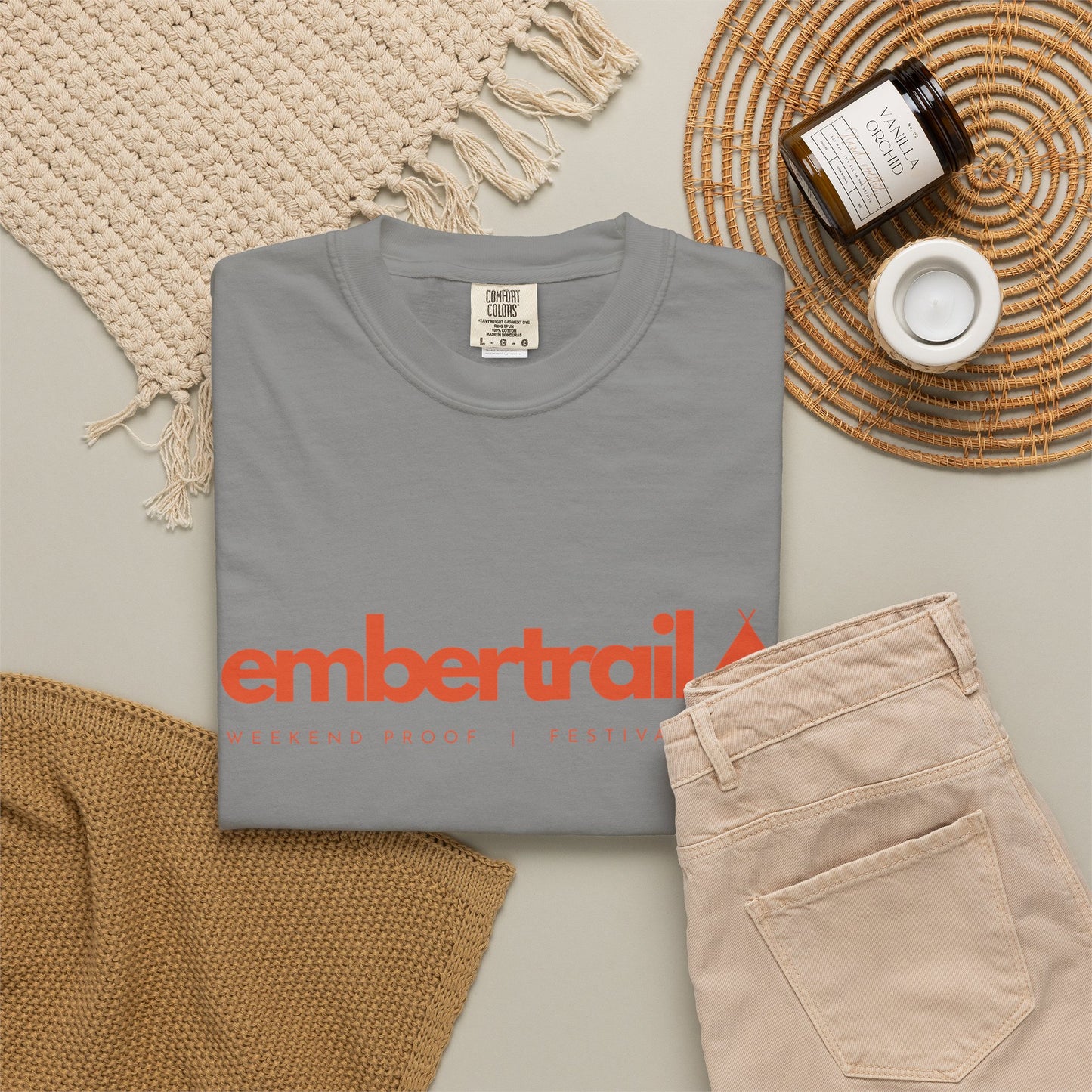 Embertrail Logo T-Shirt — Retro Festival Tee