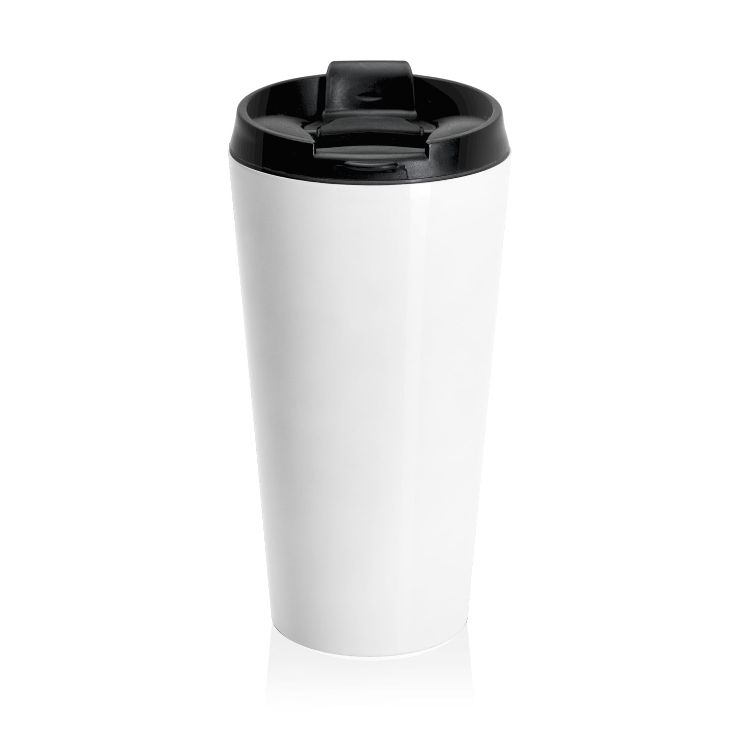 Travel Mug — Embertrail Logo Stainless Steel Insulated Tumbler (White)