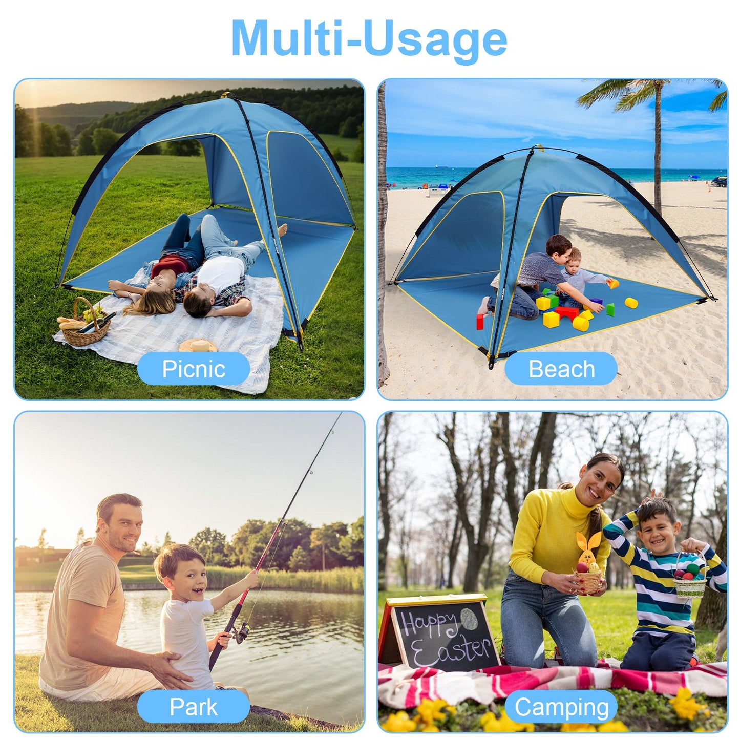 Waterproof Beach Tent Canopy