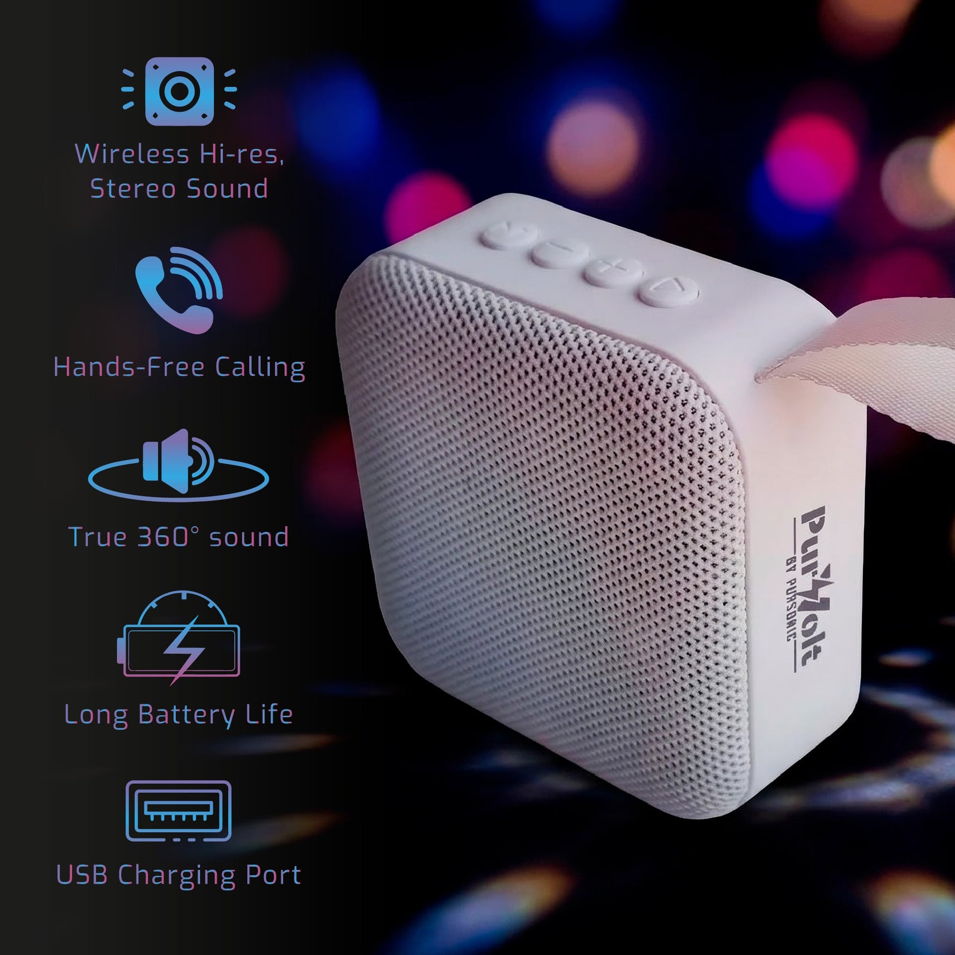Wireless Speaker – Portable Bluetooth Sound System-4