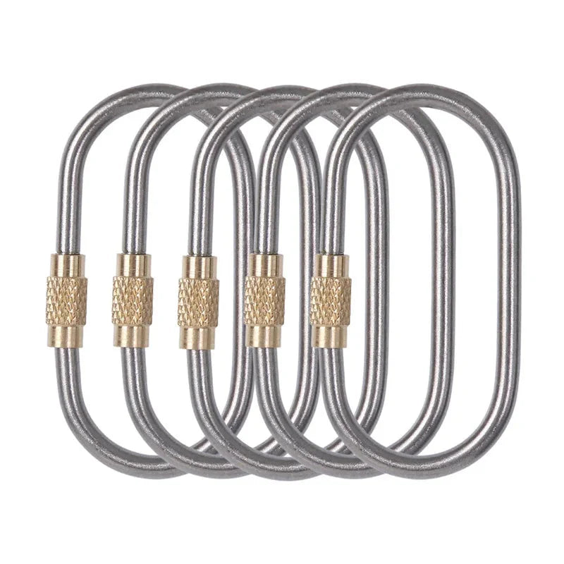 4 Boundless Voyage Lightweight Titanium Carabiners