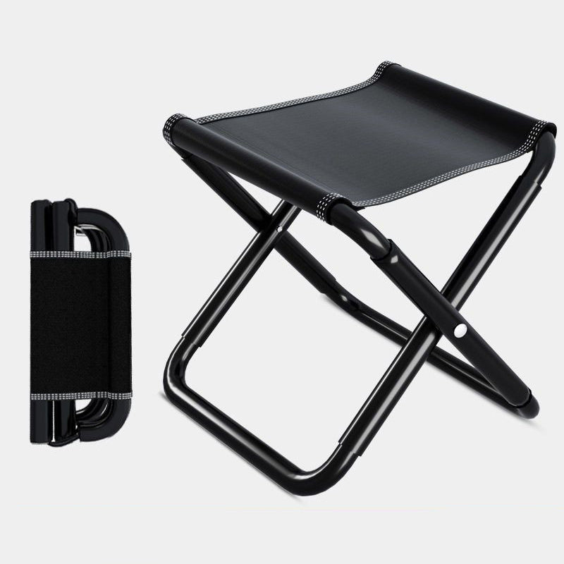Foldable Outdoor Camping Stool | Portable Fishing & Hiking Seat | Metal & Oxford Cloth | M/L