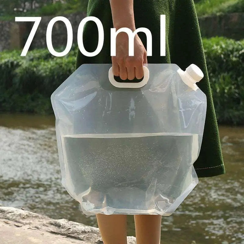 Collapsible Camping Water Bag | BPA-Free, 700ml–10L