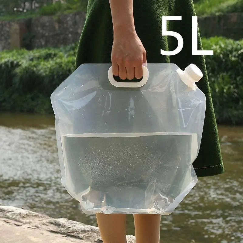 Collapsible Camping Water Bag | BPA-Free, 700ml–10L
