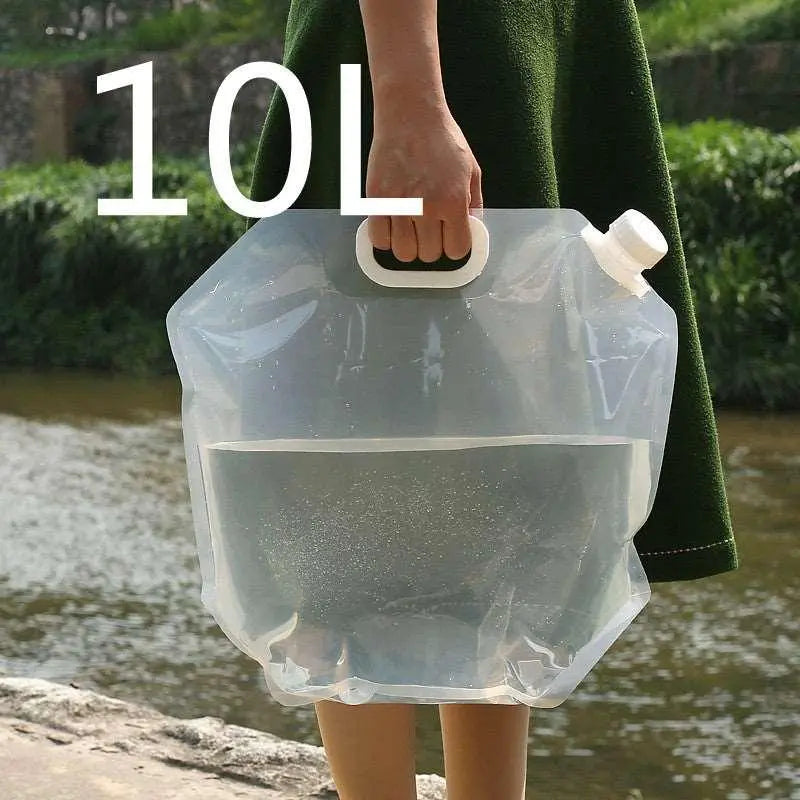 Collapsible Camping Water Bag | BPA-Free, 700ml–10L