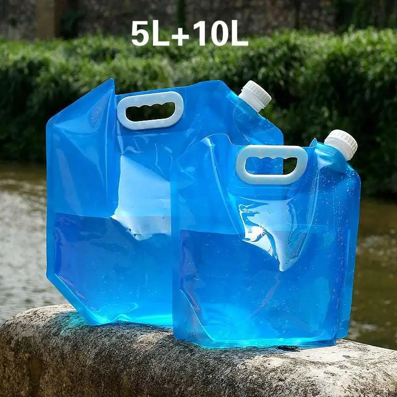 Collapsible Camping Water Bag | BPA-Free, 700ml–10L