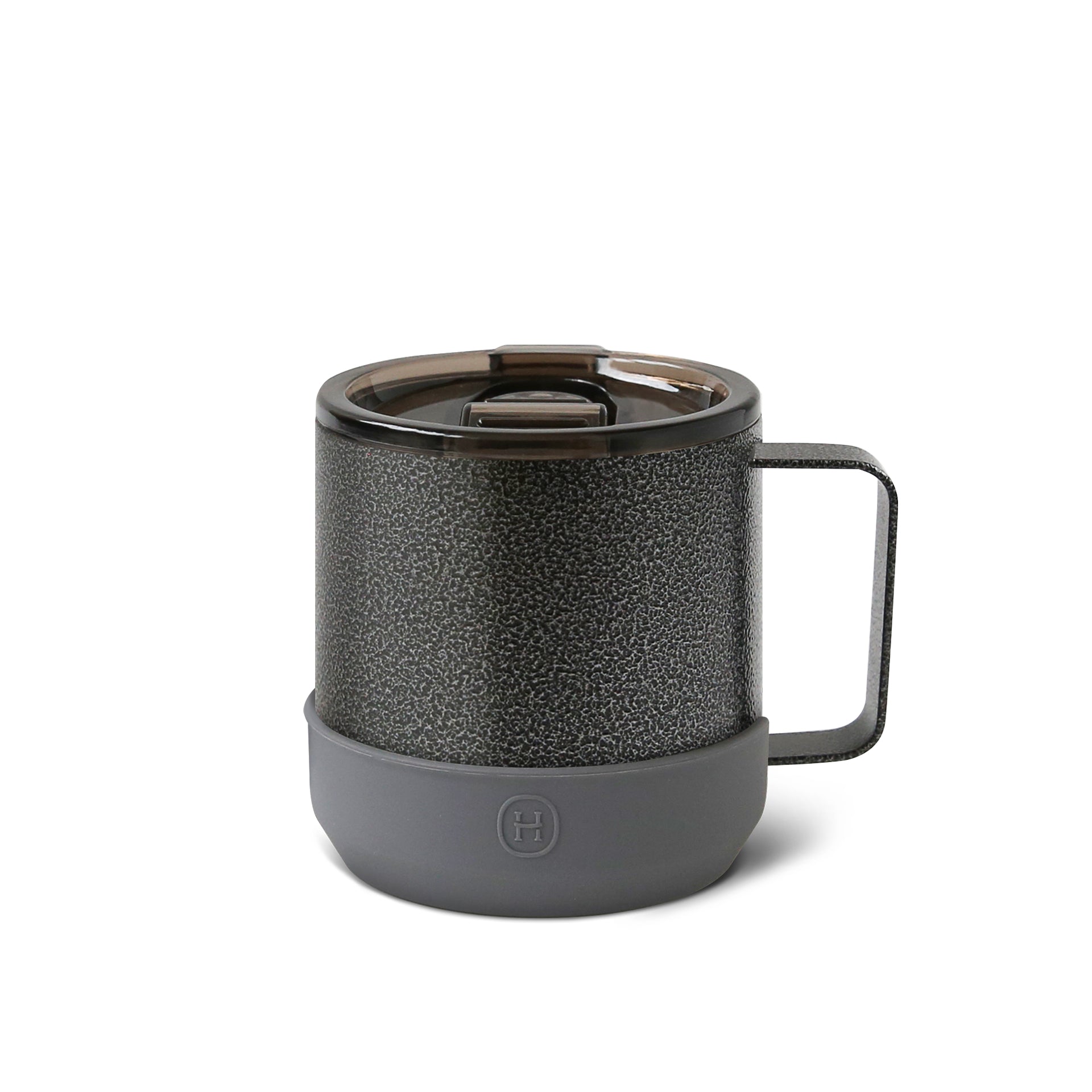 Black Camp Mug - Metallic Grey 10 OZ-0