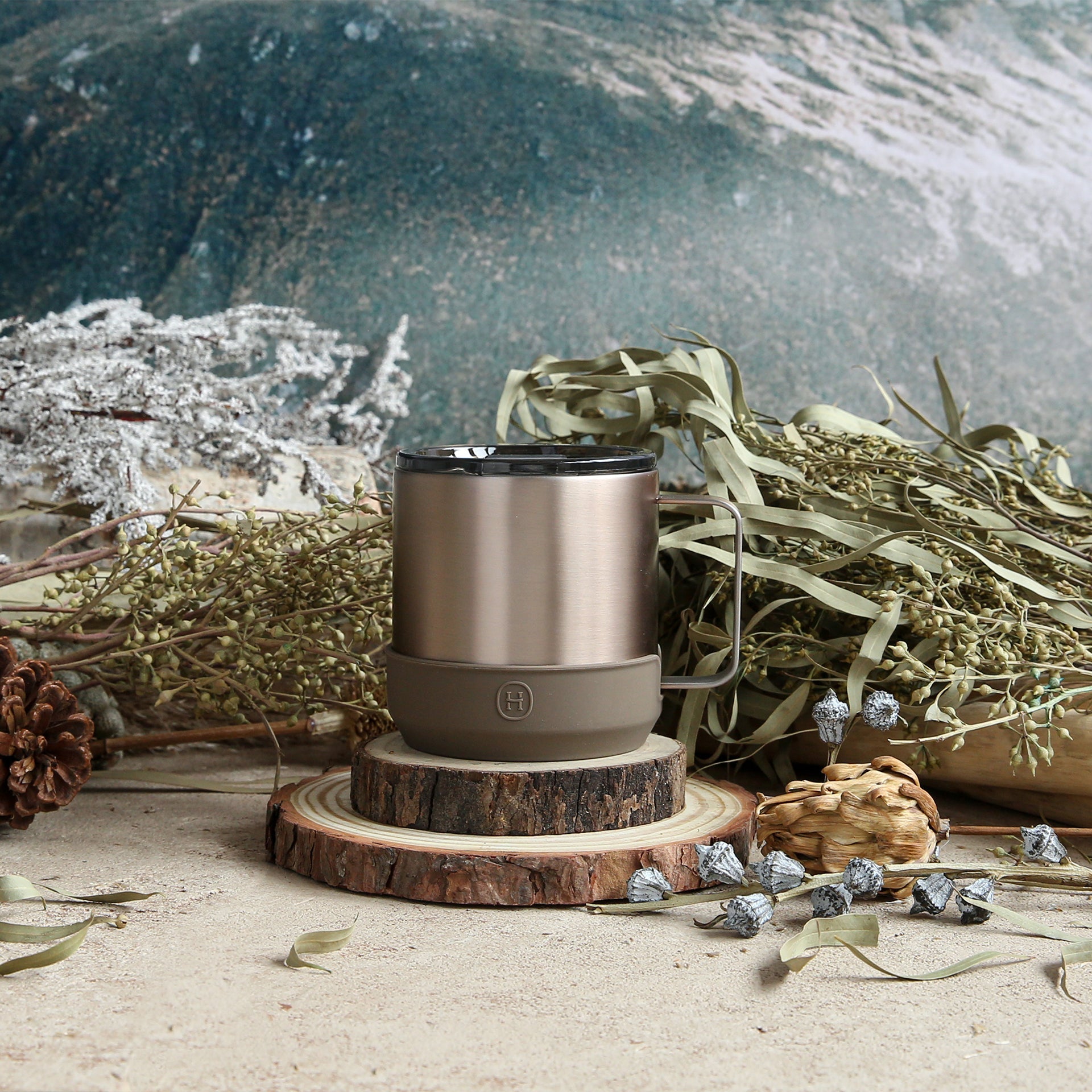 Metallic Fir Camp Mug - Wild 10 OZ-1