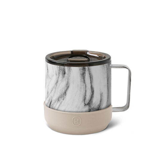 White Marble Camp Mug - Eucalyptus 10 OZ-0