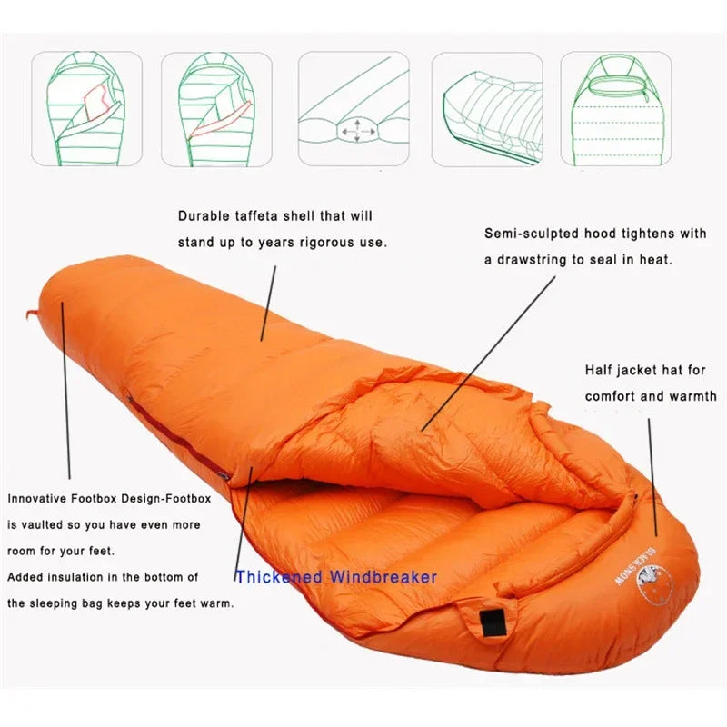 Sleeping Bag Orange
