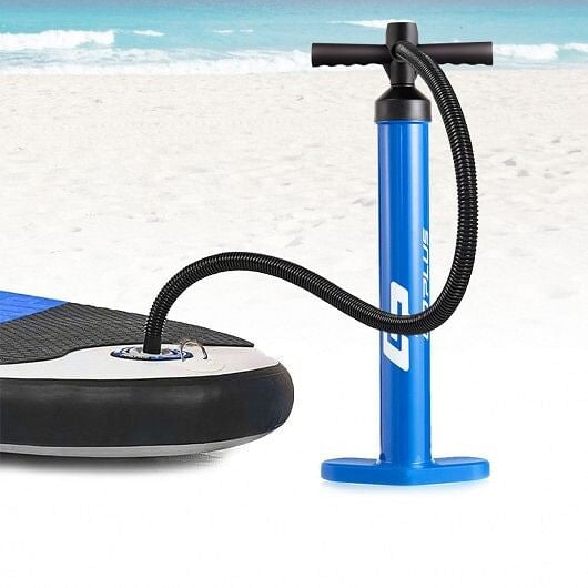 Double Action SUP Hand Pump with Pressure Gauge | High-Pressure Paddle Board Pump | The Ember Trail