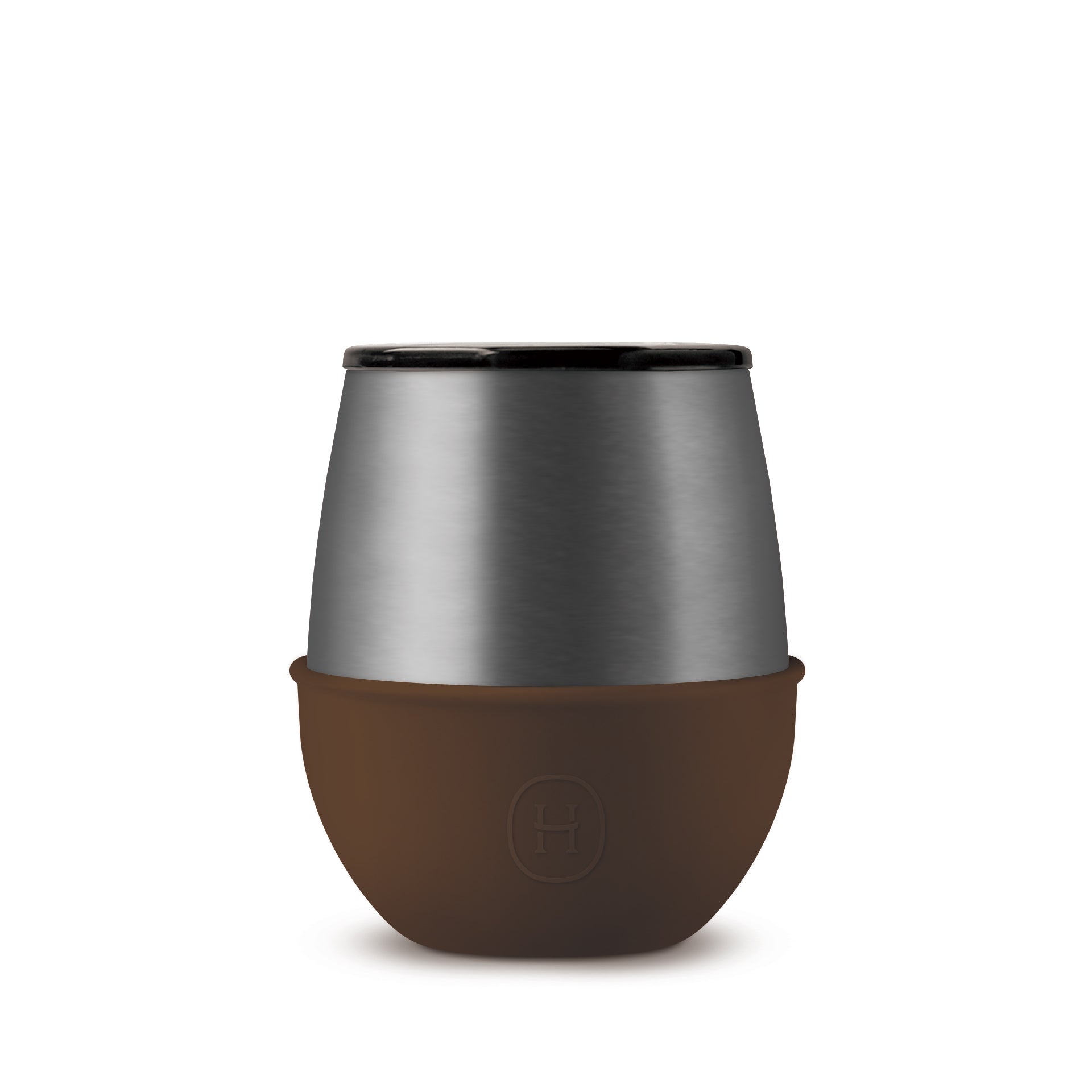 Titanium Grey Tumbler-Mocha 8 OZ-0
