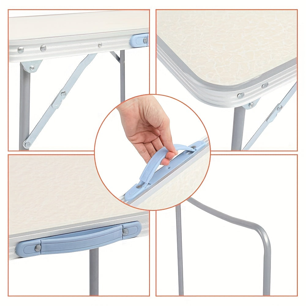 Portable Folding Camping Table With Handle