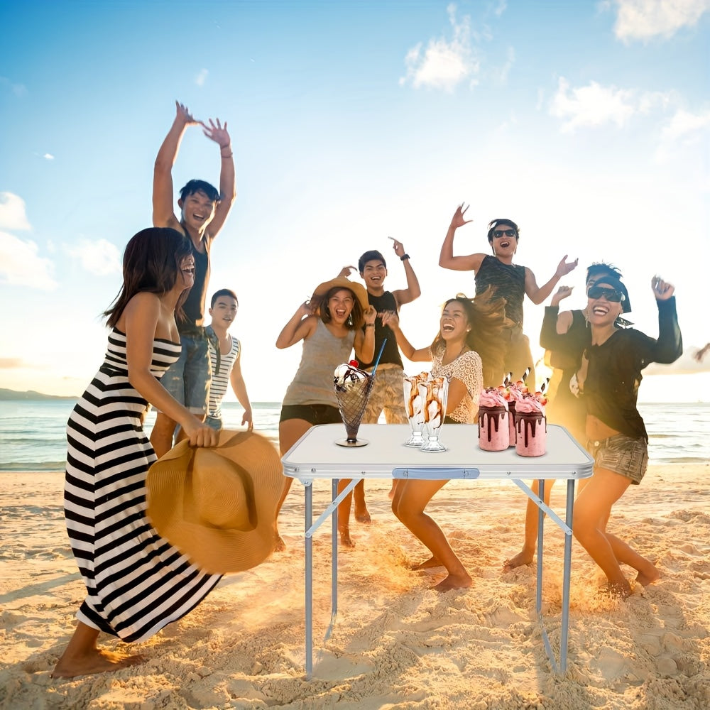 Portable Folding Camping Table With Handle