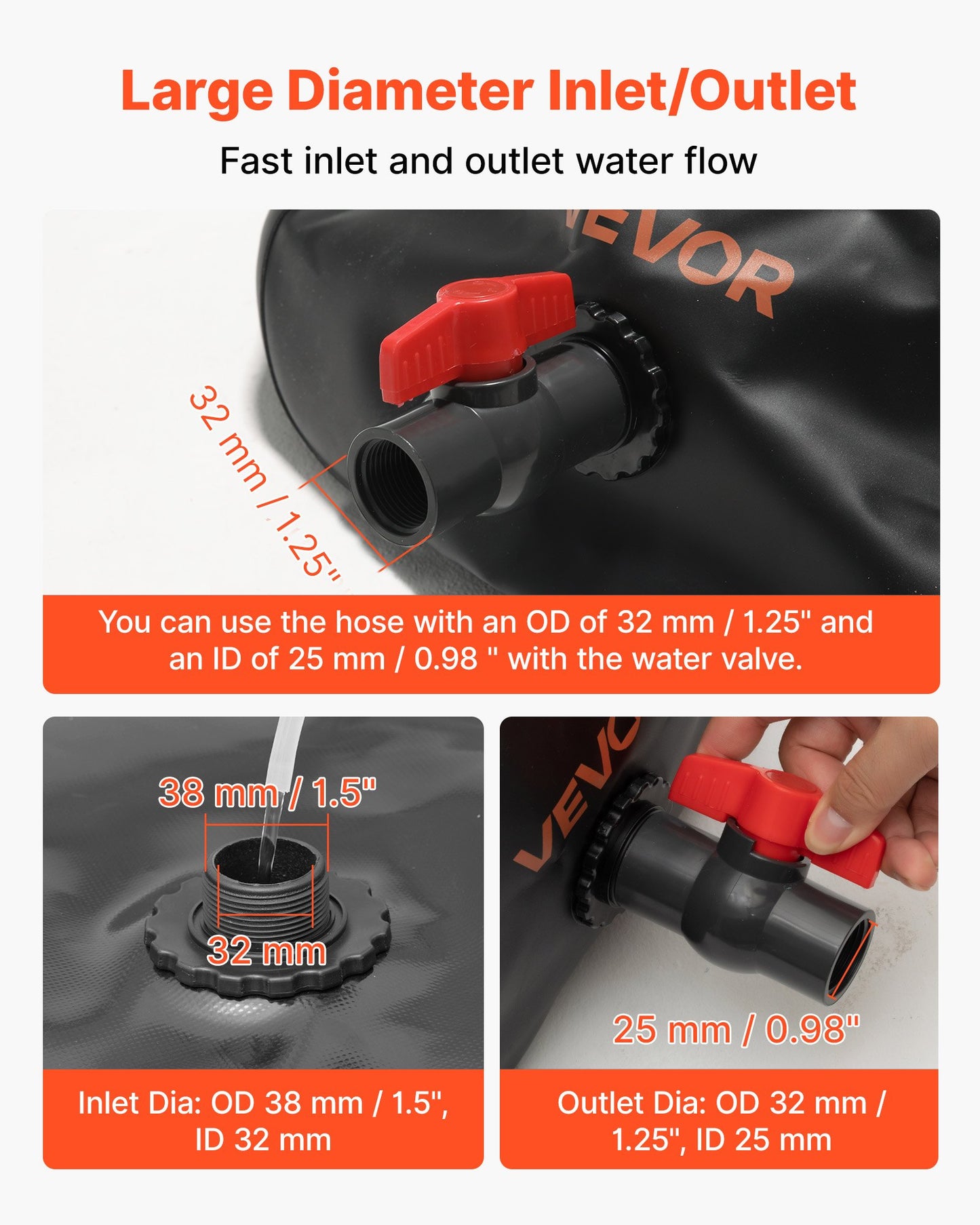 Water Storage Bladder, 87 Gallon (330L)