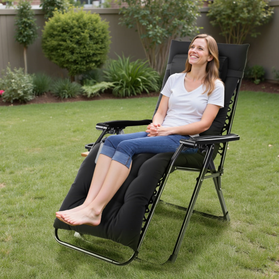 Foldable Zero Gravity Camping & Garden Chair