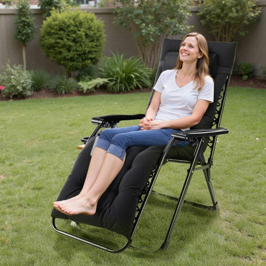 Foldable Zero Gravity Camping & Garden Chair