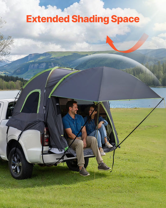 Pickup Truck Tent, Fits 8.0-8.2 Ft Truck