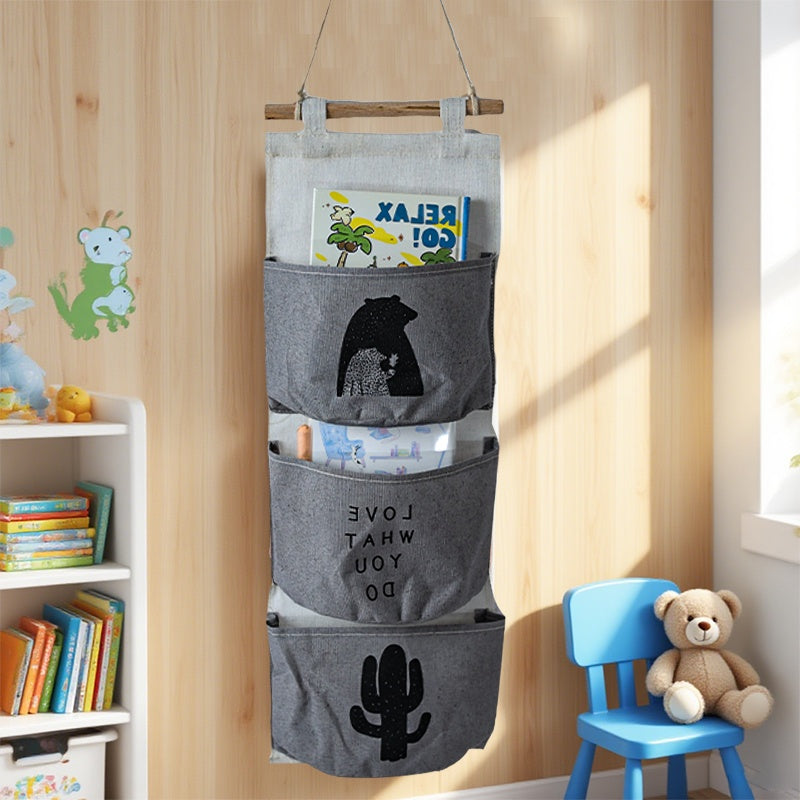 Camping Hanging Pockets - Gray