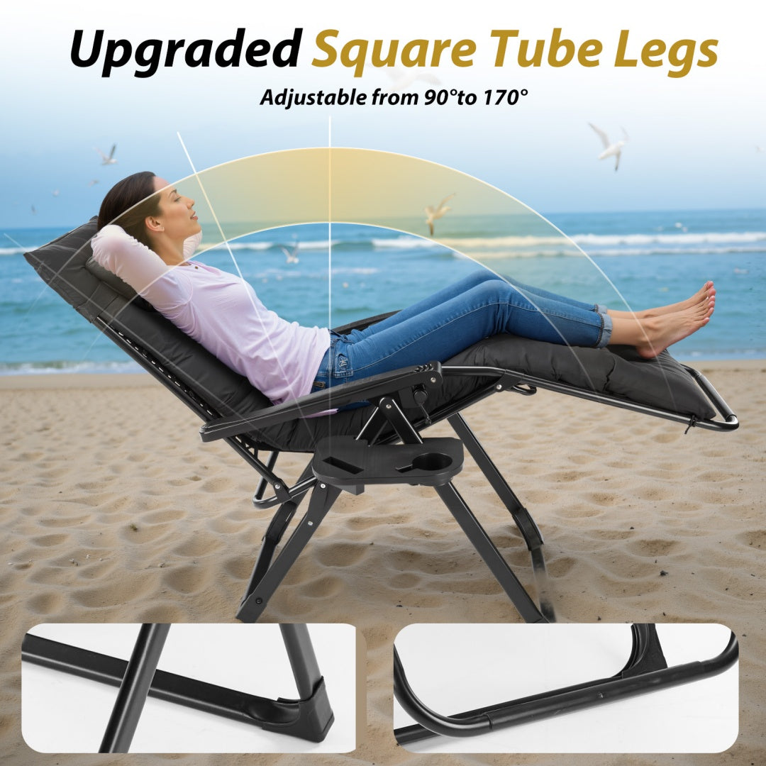Foldable Zero Gravity Camping & Garden Chair